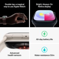 Pametni sat APPLE Watch S9 GPS, 45mm Midnight Alu Case w Midnight Sport Loop