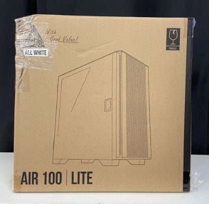 RABLJENI - Kućište MONTECH Air 100 Lite, prozor, mATX, bijelo