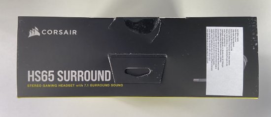 RABLJENI - Slušalice CORSAIR HS65 Surround Gaming Wireless, bežične, mikrofon, crne