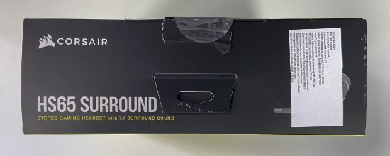 RABLJENI - Slušalice CORSAIR HS65 Surround Gaming Wireless, bežične, mikrofon, crne