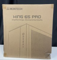 RABLJENI - Kućište MONTECH King 65 Pro, prozor, RGB, ATX, crno