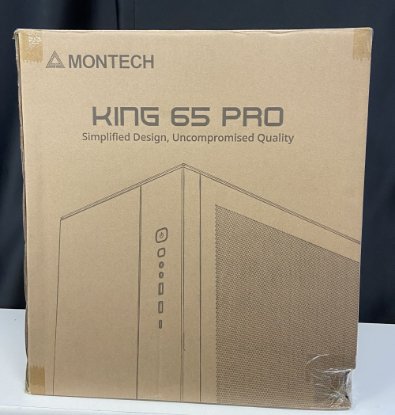 RABLJENI - Kućište MONTECH King 65 Pro, prozor, RGB, ATX, crno