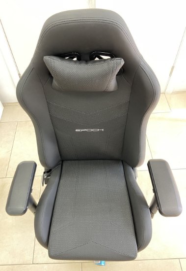 RABLJENI - Gaming stolica EPOCH Hyperion, crna, sa sustavom za hlađenje