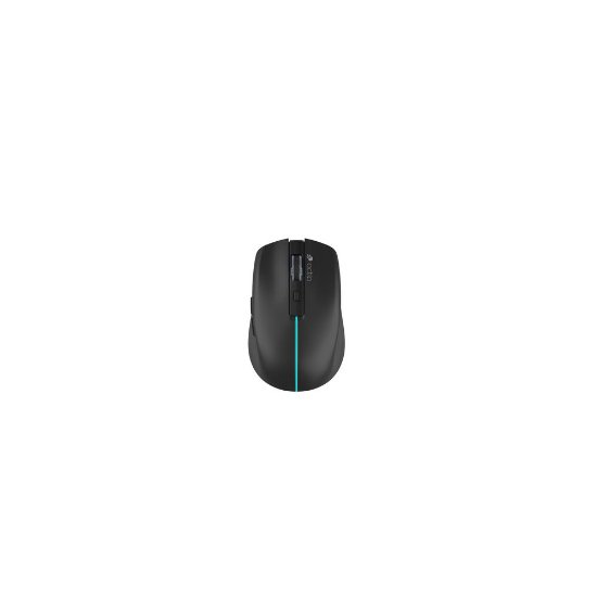 Miš OCTIO Style M310WBT, RGB, optički, bežični, BT,1600dpi, crni