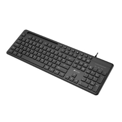 Tipkovnica OCTIO Smart K320U, USB, crna