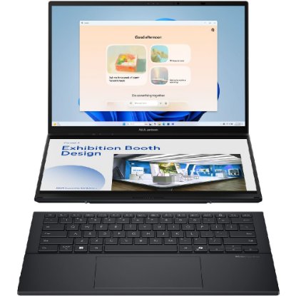 Laptop ASUS Zenbook UX8406CA-QL077X / Core Ultra 7 265K, 32GB, 1TB SSD, Intel HD Graphics, 14" WUXGA 120Hz OLED, Windows 11 Pro, sivi