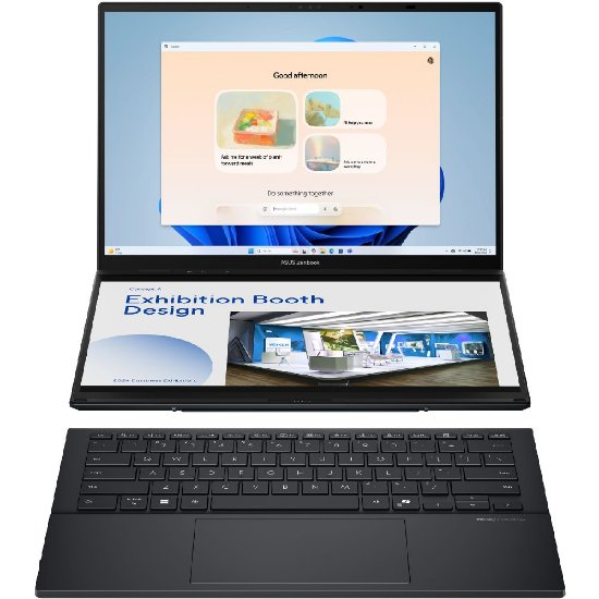 Laptop ASUS Zenbook UX8406CA-QL077X / Core Ultra 7 265K, 32GB, 1TB SSD, Intel HD Graphics, 14" WUXGA 120Hz OLED, Windows 11 Pro, sivi