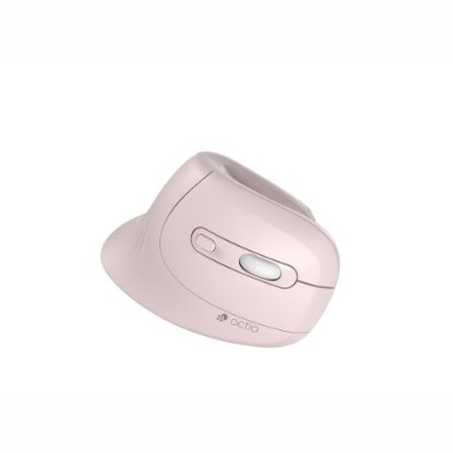 Miš OCTIO Ergo V210WBT, optički, bežični, 7200dpi, rozi