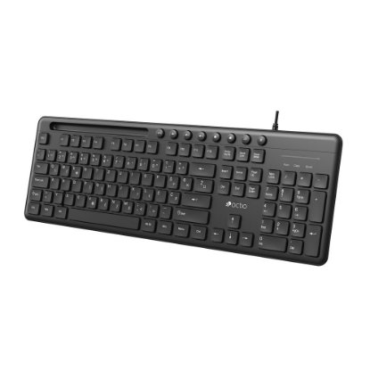 Tipkovnica OCTIO Smart K320U, USB, crna