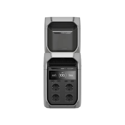 Dodatna baterija za energetsku stanicu ECOFLOW Delta 3, 1024Wh, siva