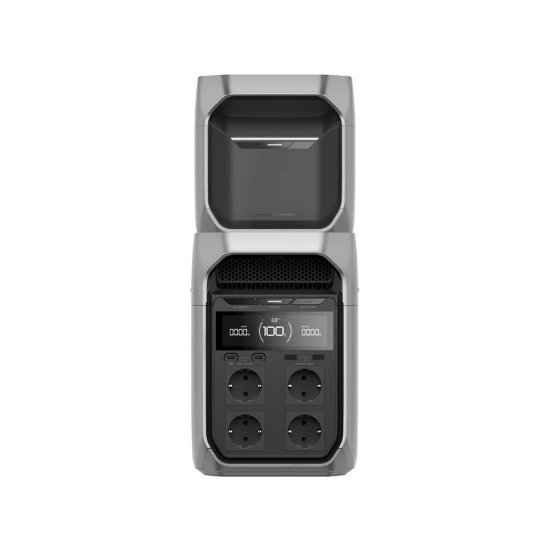 Dodatna baterija za energetsku stanicu ECOFLOW Delta 3, 1024Wh, siva
