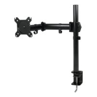 Stalak za monitor ARCTIC Z1 Basic, stolni, do 32", crni