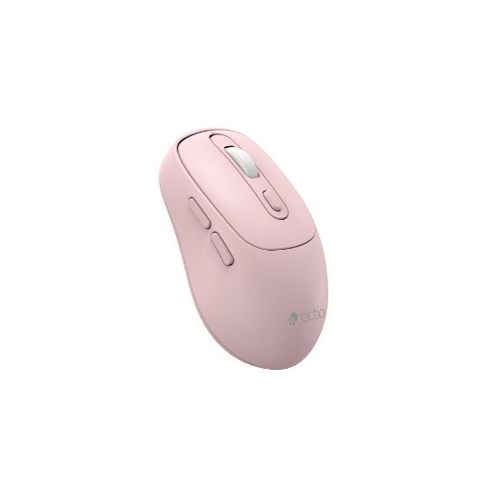 Miš OCTIO Style M320W, optički, bežični, 1600dpi, rozi