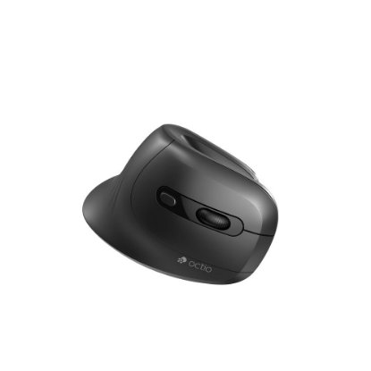 Miš OCTIO Ergo V210WBT, optički, bežični, 7200dpi, crni