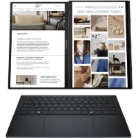 Laptop ASUS Zenbook UX8406CA-QL077X / Core Ultra 7 265K, 32GB, 1TB SSD, Intel HD Graphics, 14" WUXGA 120Hz OLED, Windows 11 Pro, sivi