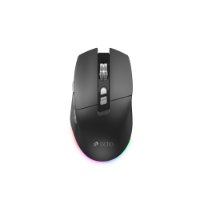 Miš OCTIO Ergo M350WBT, RGB, optički, bežični, BT,4800dpi, crni
