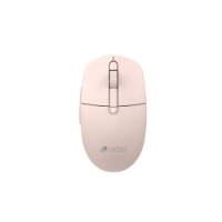 Miš OCTIO Style M390WBT, optički, bežični, 1600dpi, rozi