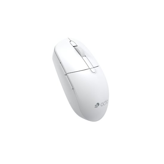 Miš OCTIO Style M390WBT, optički, bežični, 1600dpi, bijeli