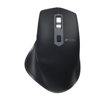Miš OCTIO Ergo M340WBT, optički, bežični, BT,2400dpi, crni