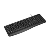 Tipkovnica OCTIO Silent K370U, USB, crna