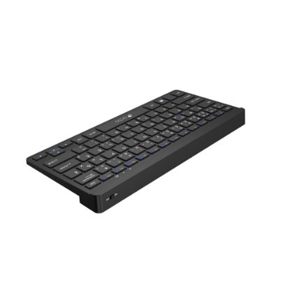 Tipkovnica OCTIO Compact K300WBT, bežična, BT, crna