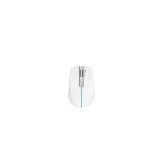 Miš OCTIO Style M310WBT, RGB, optički, bežični, BT,1600dpi, bijeli