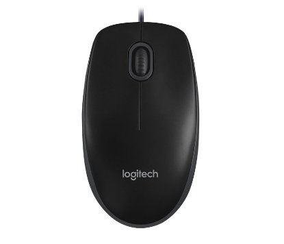 Miš LOGITECH B100, OEM, optički, crni, USB