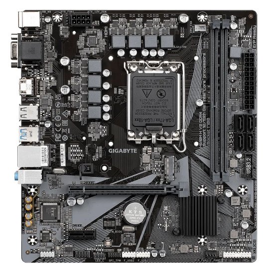 Matična ploča GIGABYTE H610M H V2, Intel H610, DDR4, mATX, s. 1700