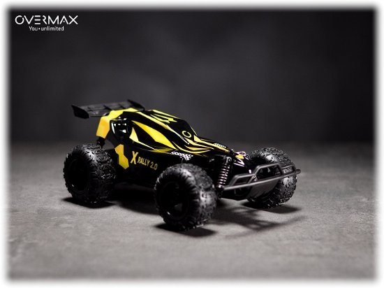 Auto na daljinsko upravljanje OVERMAX X-RALLY 2.0, brzina do 25km/h, domet 100m, prednji pogon, 1:22