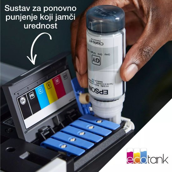 Multifunkcijski printer EPSON Ecotank L8160 printer/scanner/copy, 5760 x 1440, WiFi, USB