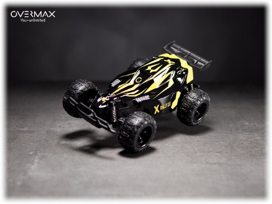 Auto na daljinsko upravljanje OVERMAX X-RALLY 2.0, brzina do 25km/h, domet 100m, prednji pogon, 1:22