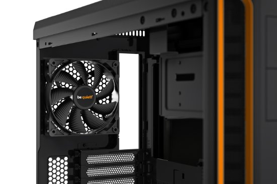 Kućište BE QUIET Pure Base 600, ATX, prozor, crno-narančasto, bez napajanja