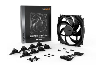 Ventilator BE QUIET Silent Wings 4, 140mm, 1100 okr/min, crni