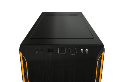 Kućište BE QUIET Pure Base 600, ATX, prozor, crno-narančasto, bez napajanja