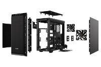 Kućište BE QUIET Pure Base 600, ATX, crno, bez napajanja