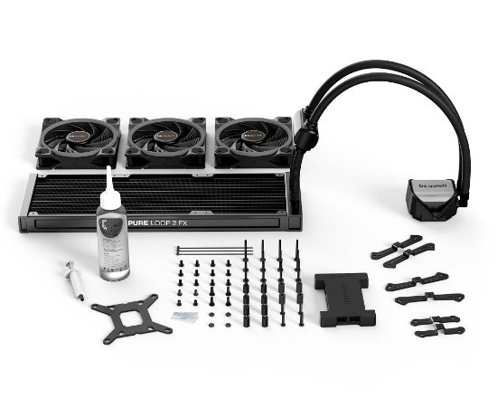 Vodeno hlađenje BE QUIET Pure Loop 2 FX 360mm, ARGB, CPU hlađenje, za Intel i AMD
