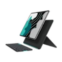Tipkovnica za tablet LOGITECH Flip Folio V2, za ipad Pro & Air 13", Bluetooth, bežična, crna