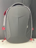 RABLJENI - Ruksak za laptop ELEMENT Armour 17.3", crno/crveni