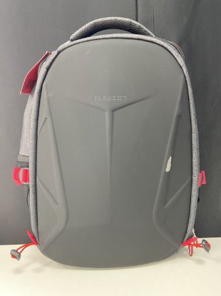 RABLJENI - Ruksak za laptop ELEMENT Armour 17.3", crno/crveni