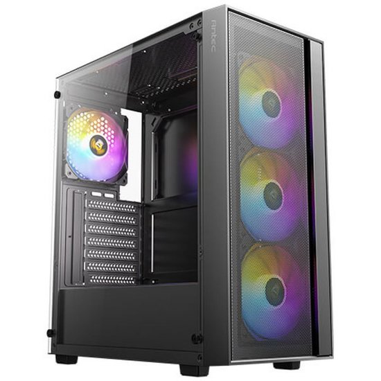 Kućište ANTEC AX65 ARGB, MIDI, ATX, window, crno, bez napajanja