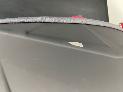 RABLJENI - Ruksak za laptop ELEMENT Armour 17.3", crno/crveni