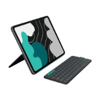 Tipkovnica za tablet LOGITECH Flip Folio V2, za ipad Pro & Air 13", Bluetooth, bežična, crna