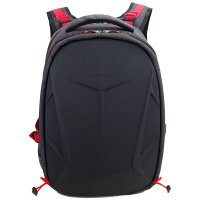 RABLJENI - Ruksak za laptop ELEMENT Armour 17.3", crno/crveni