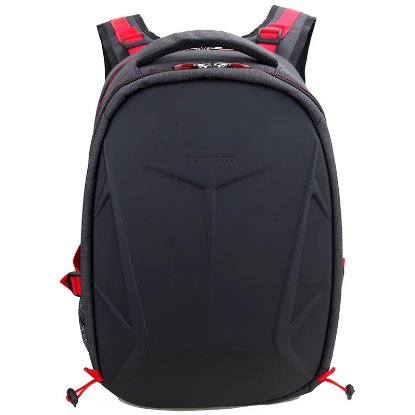 RABLJENI - Ruksak za laptop ELEMENT Armour 17.3", crno/crveni