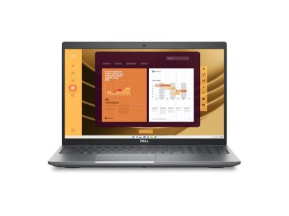 Laptop DELL Latitude 5550 / Core Ultra 5 135U, 16GB, 512GB SSD, Intel HD Graphics, 15.6" FHD IPS, Windows 11 Pro, sivi