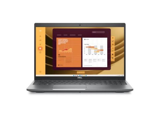 Laptop DELL Latitude 5550 / Core Ultra 5 135U, 16GB, 512GB SSD, Intel HD Graphics, 15.6" FHD IPS, Windows 11 Pro, sivi