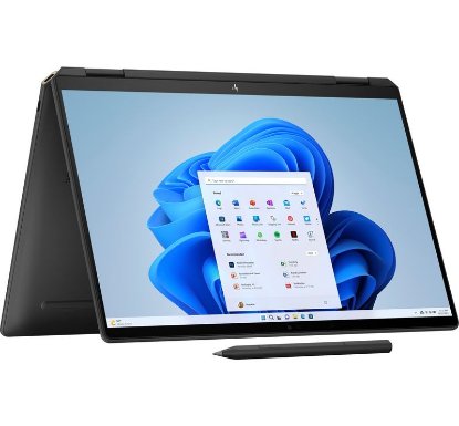 Laptop HP Spectre x360 14-eu0016nn / Core Ultra 7 155H, 32GB, 2TB SSD, Intel Arc Graphics, 14" 2,8K 120Hz OLED Touch, Windows 11, crni