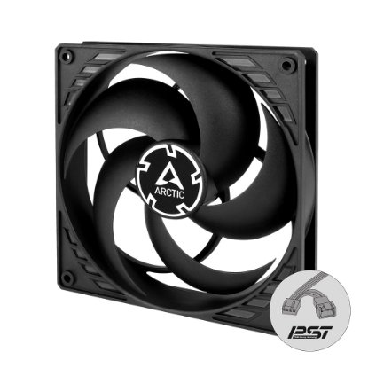 Ventilator ARCTIC P14 PWM PST, 140mm, 1700 okr/min, crni