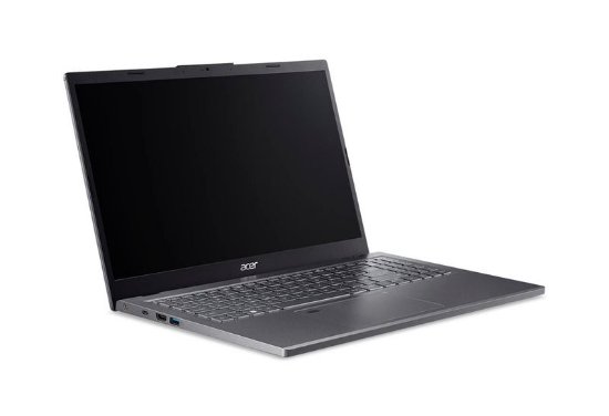 Laptop ACER Aspire 15 NX.KXAEX.004 / Ryzen 7 8840HS, 16GB, 512GB SSD, AMD Radeon 780M, 15.6" FHD IPS, bez OS, sivi