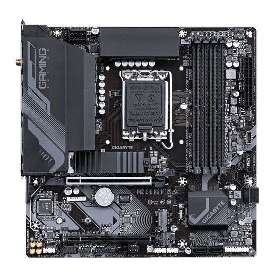 Matična ploča GIGABYTE B760M Gaming X AX, Intel B760, DDR5, mATX, s. 1700